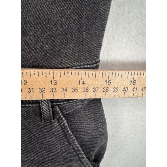 Free People x Driftwood Celestial‎ Jumpsuit embroidered flare 90s goth sz M - Picture 6 of 9